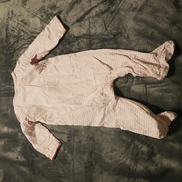 Carter's Baby Girl's Stripe Sleeper - Picture 7 of 9